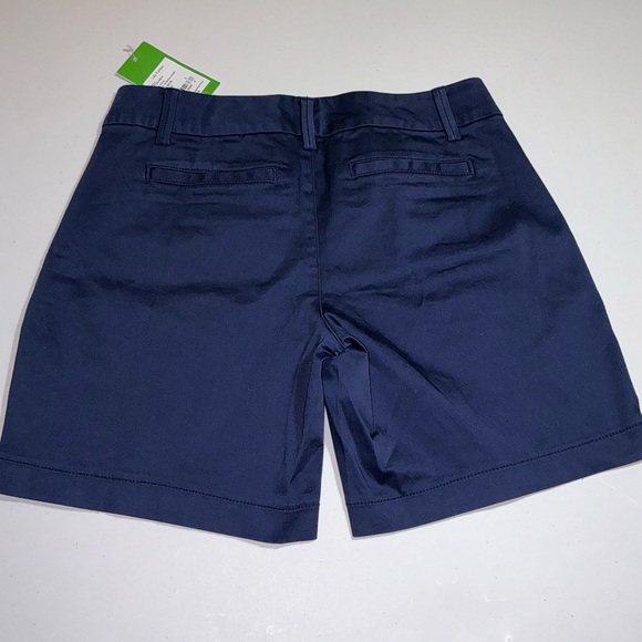 Lilly Pulitzer NWT 7" Jayne Shorts True Navy $74 Size 0 - Picture 10 of 13